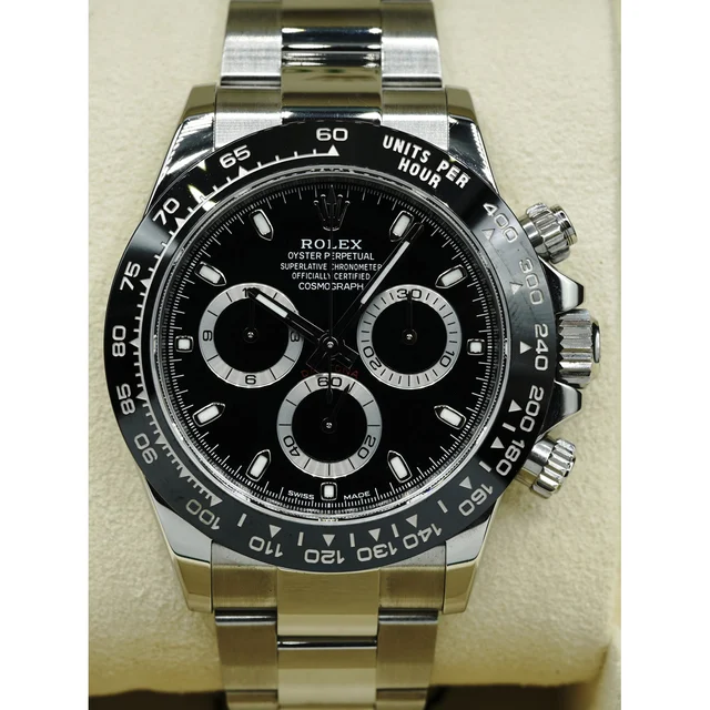 Rolex Daytona 2016 Black Dial 116500LN 210000022938 kol saati