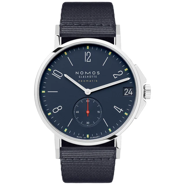NOMOS Glashütte Ahoi Neomatik 38 Date Atlantic 518 kol saati