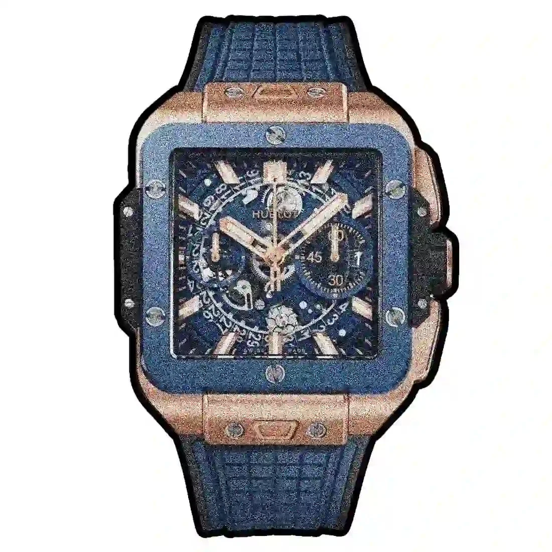 Hublot Square Bang 46435 42 mm kol saati
