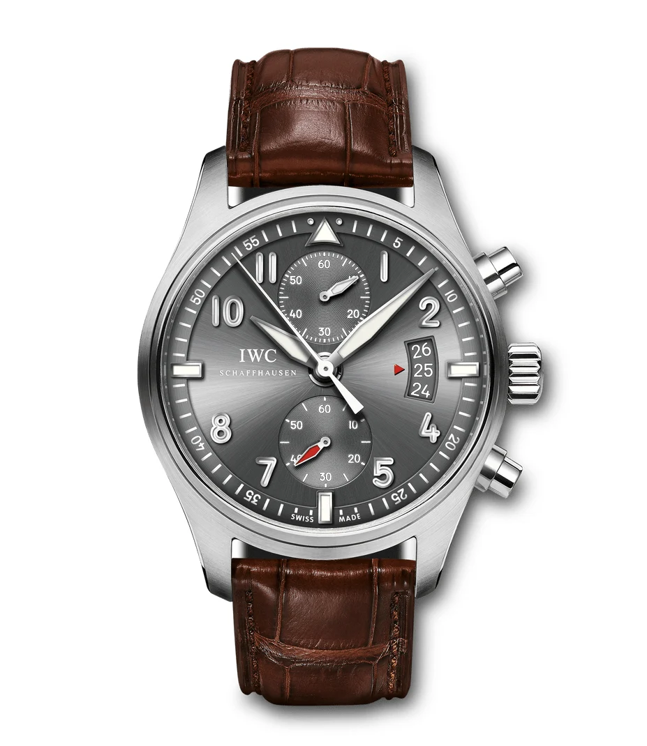 IWC Pilots Watch Spitfire Chronograph IW387802 43 mm kol saati