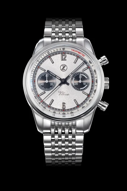 Zelos Vitesse 'Panda' Automatic Chronograph kol saati