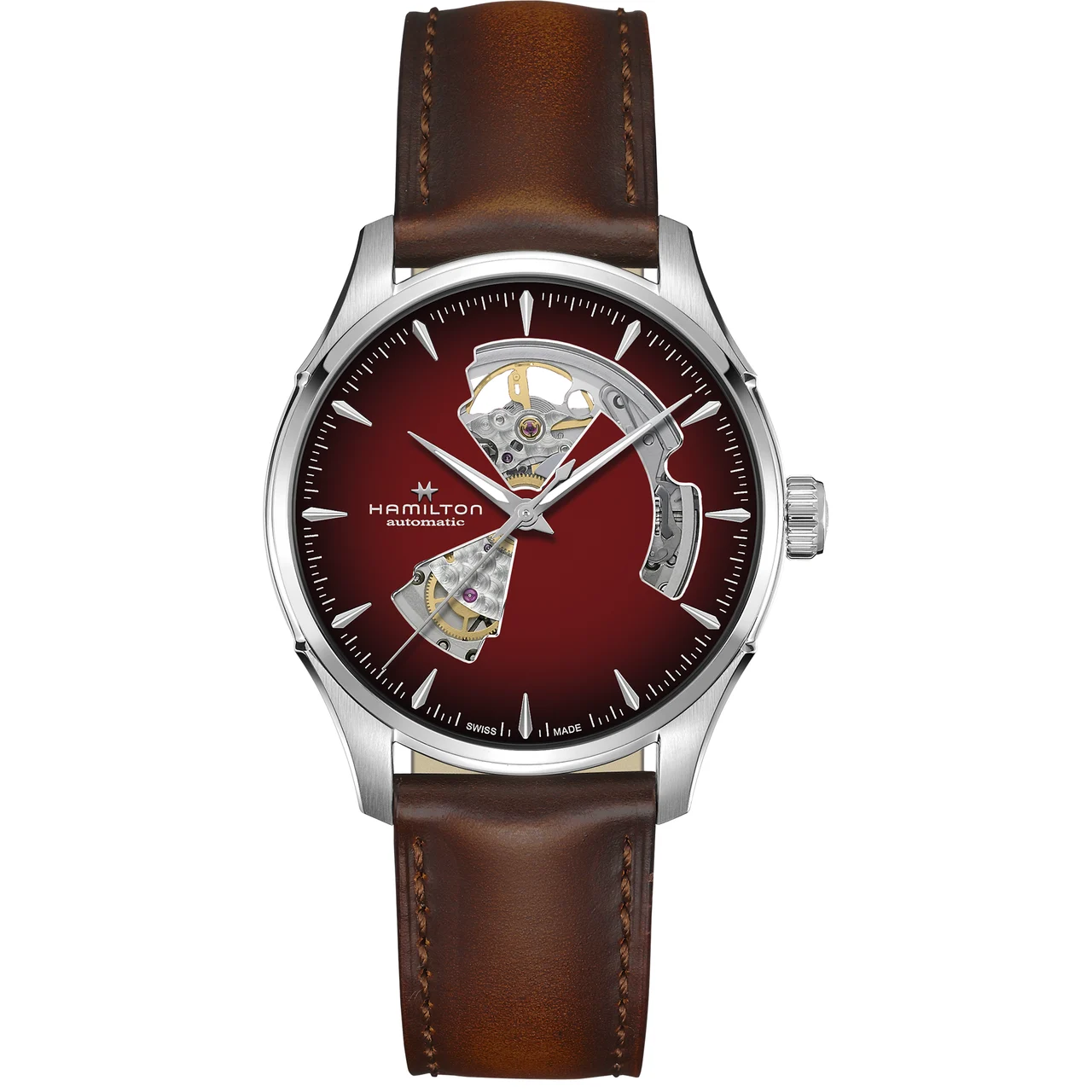 Hamilton Jazzmaster Open Heart Auto H32675570 40 mm kol saati