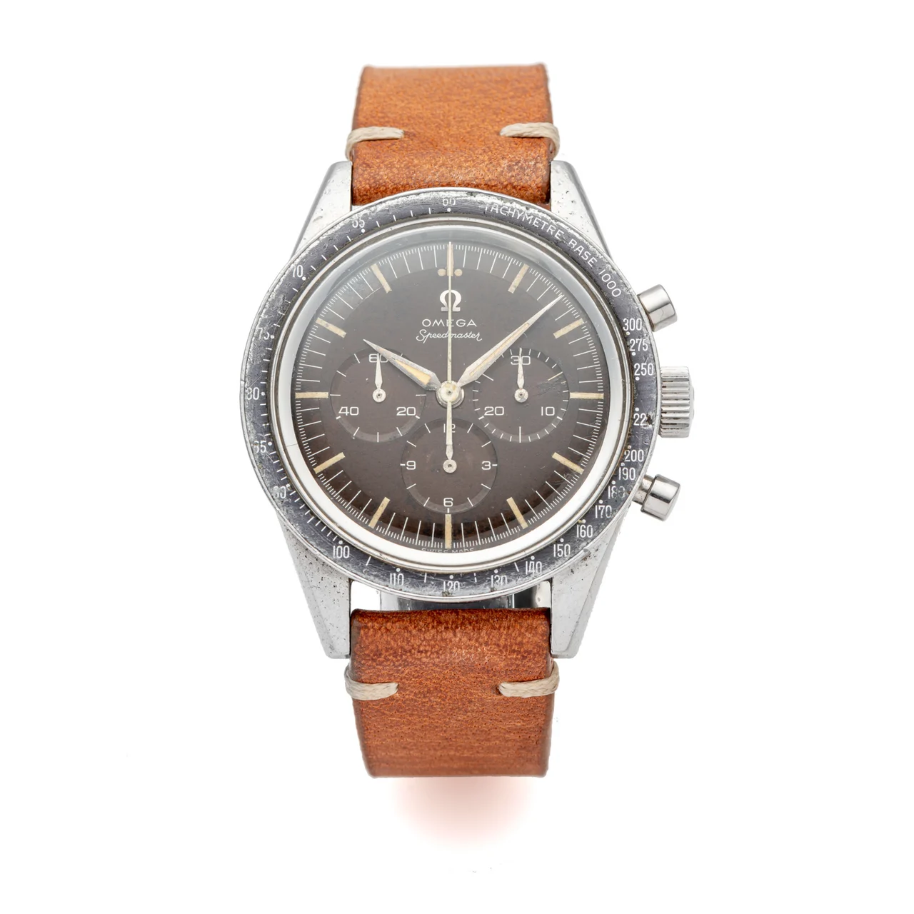 OMEGA OMEGA, REF. 2998-2, SPEEDMASTER PRE-MOON, TROPICAL DIAL, STEEL kol saati