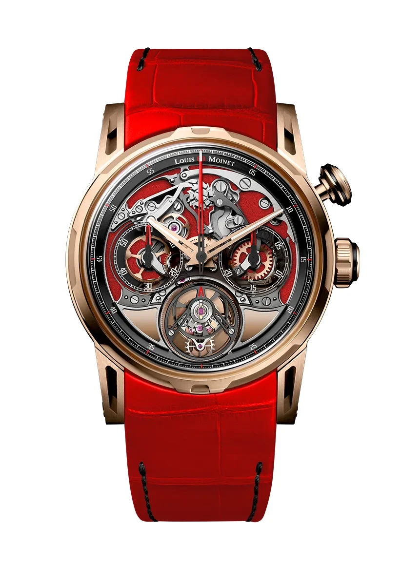 Louis Moinet Louis Moinet LM-114.40.RE 43 mm kol saati