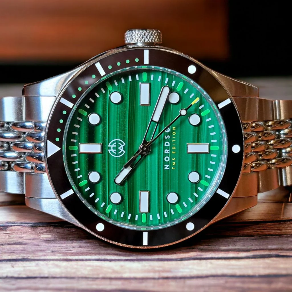 Henry Archer Archer-nordso-malachite 40 mm kol saati