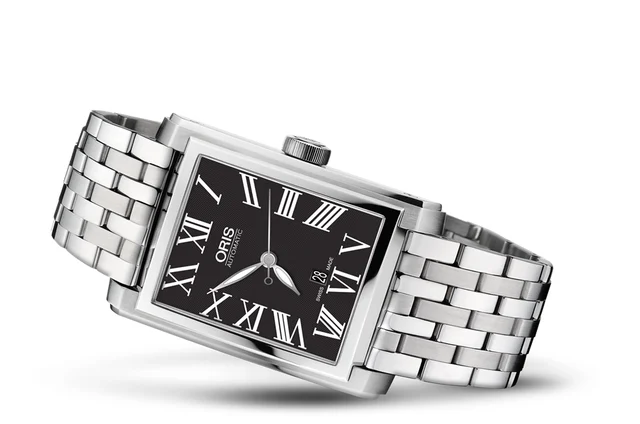 Oris Rectangular Date 01 583 7657 4074-07 8 21 82 kol saati