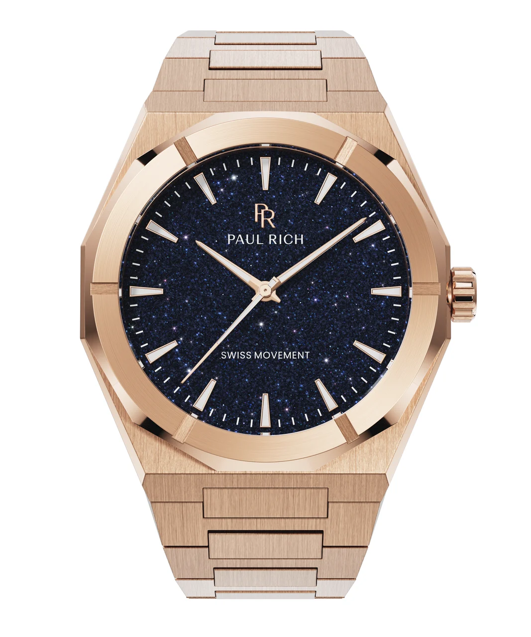 Paul Rich Star Dust II PR88II - Rose Gold 43 mm kol saati