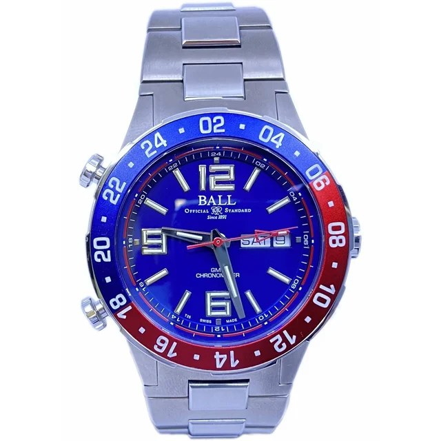 Ball Roadmaster Marine GMT Blue Dial DG3030B-SCJ-BE 210000009540 kol saati