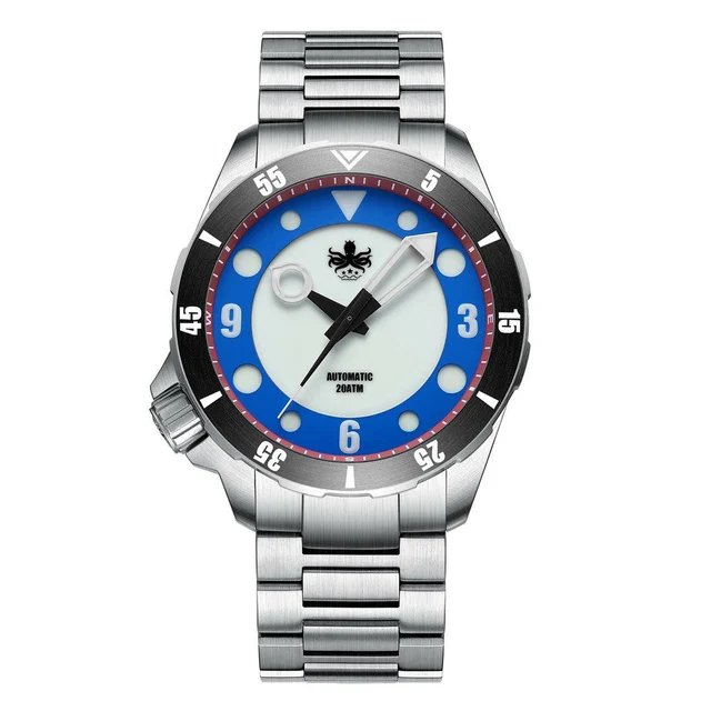 Phoibos Apollo Automatic Dive Watch with Full Lume Sandwich Dial #PY036F kol saati