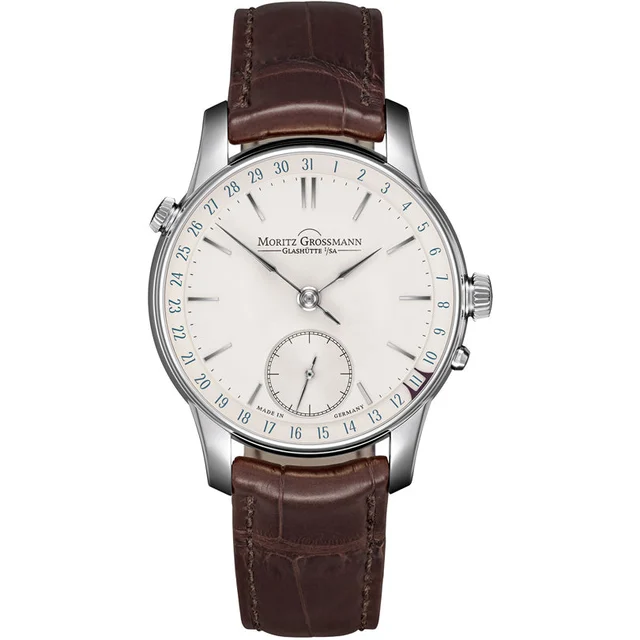 Moritz Grossmann Date White Gold Argente MG-000857 kol saati