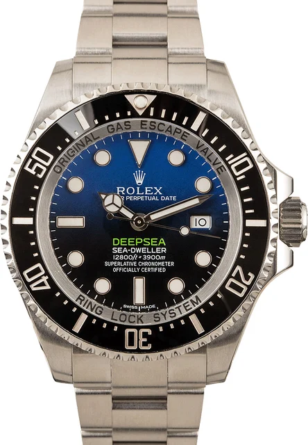 Rolex Deepsea Sea Dweller Blue 116660B James Cameron Model kol saati