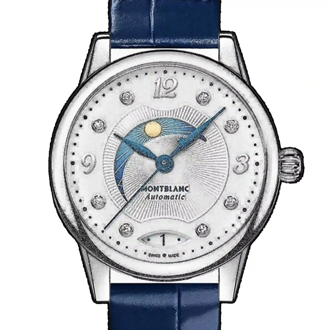 Montblanc Bohème 33673 30 mm kol saati