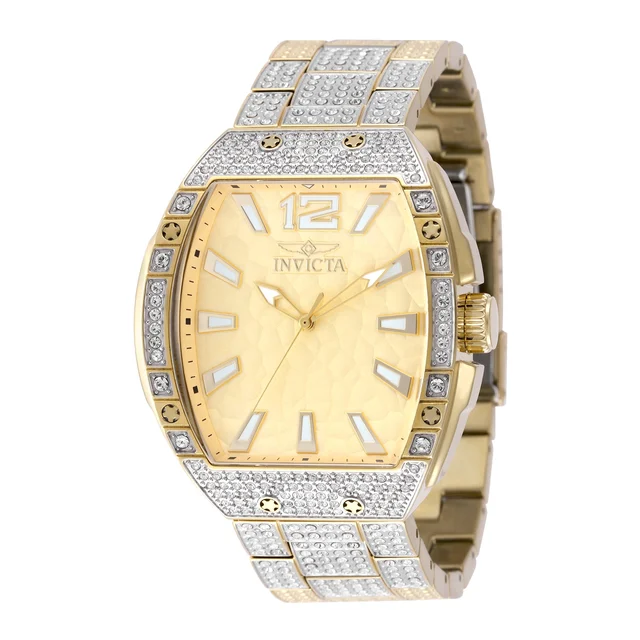 Invicta Celestial Forzyn Watch - 47mm. White. Gold (50200) kol saati