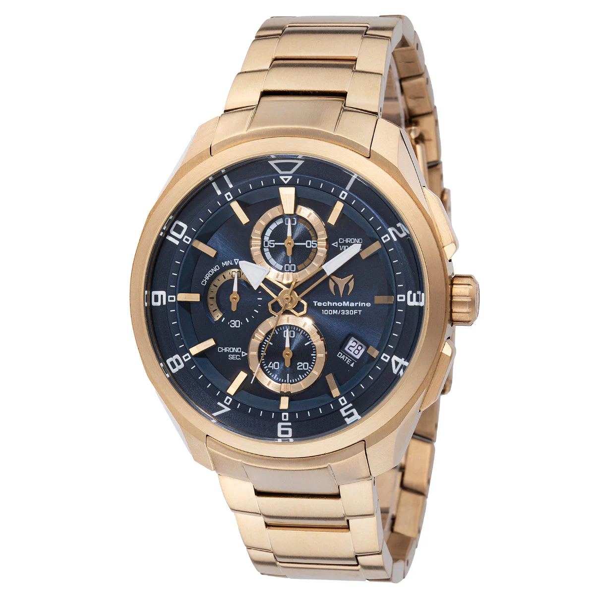 Technomarine Ocean Quantum Watch - 44mm. Gold (TM-318119) 44 mm kol saati