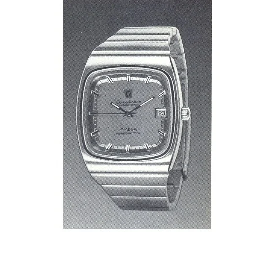 OMEGA Megasonic ST 398.0827 35.5 mm kol saati