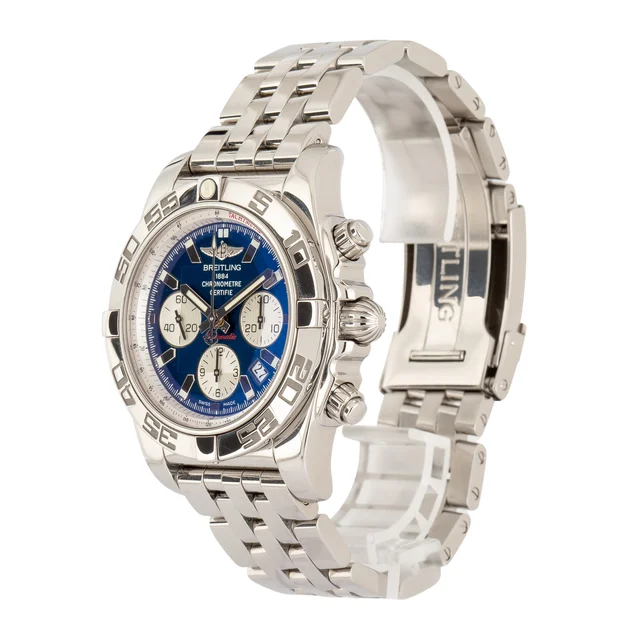 Breitling Chronomat 44 Blue Dial AB011012/C788 kol saati