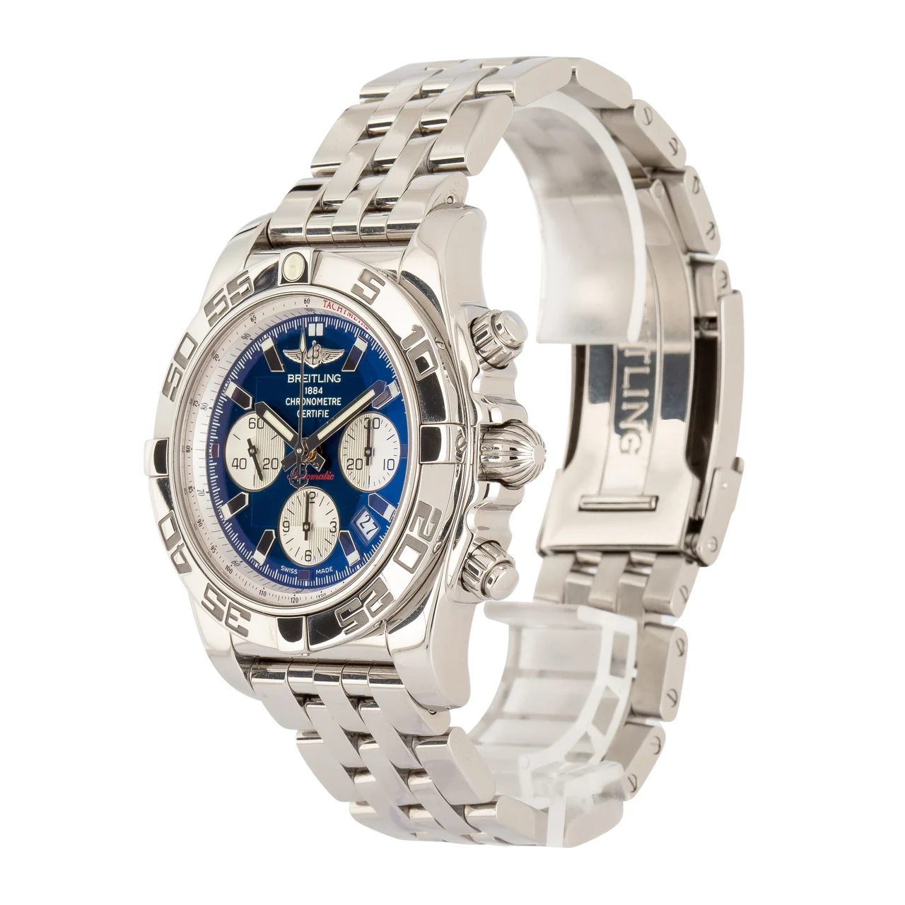 Breitling Chronomat 44 Blue Dial AB011012/C788 kol saati