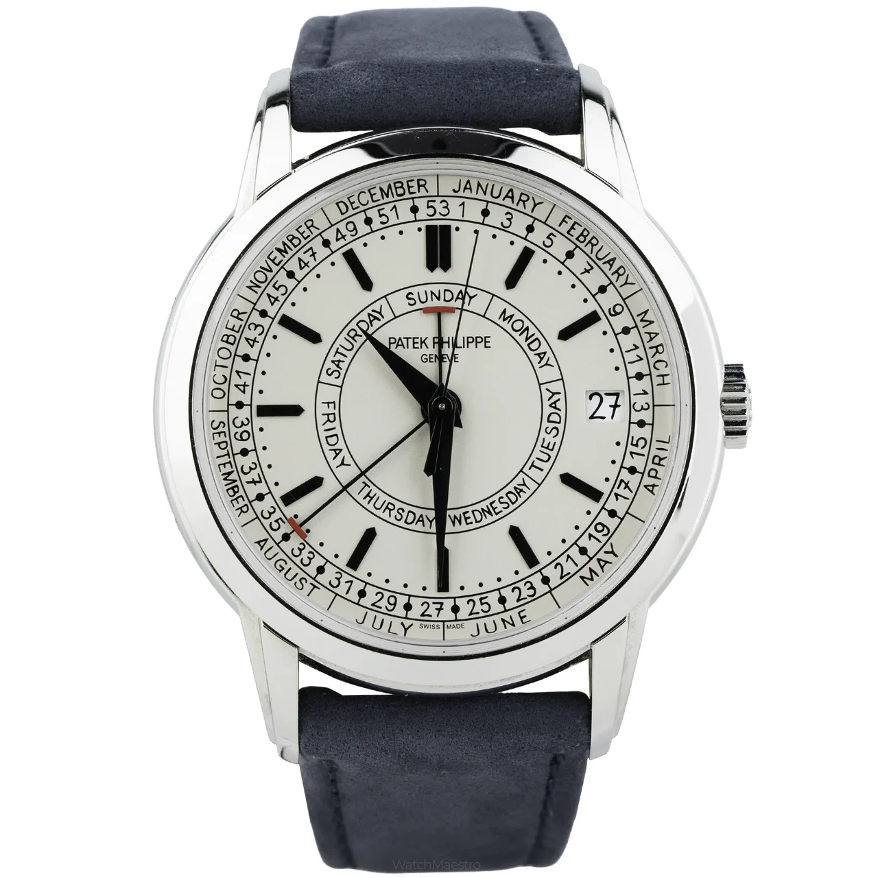 Patek Philippe White Dial Patek Philippe 5212A White Dial 40 mm kol saati