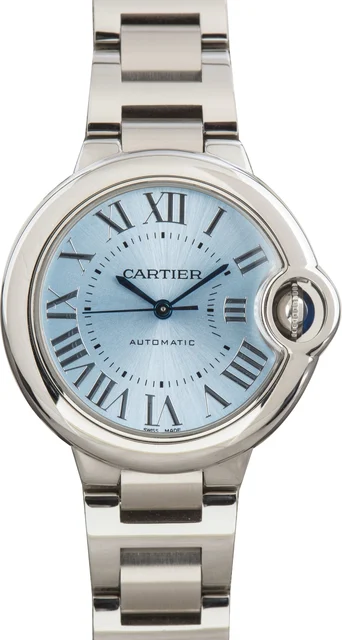 Cartier Ballon Bleu De Roman Dial WSBB0062 kol saati