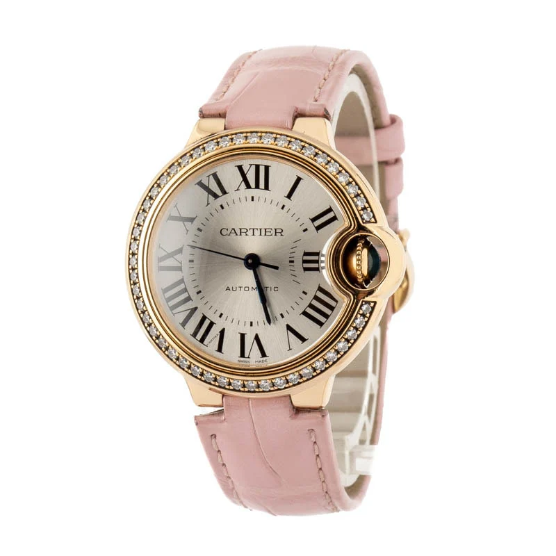 Cartier Ballon Bleu Ref WJBB0040 18k Yellow Gold kol saati