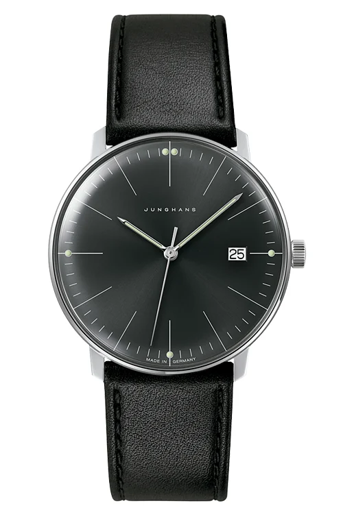 Junghans Max Bill 041_4465_00 38 mm kol saati