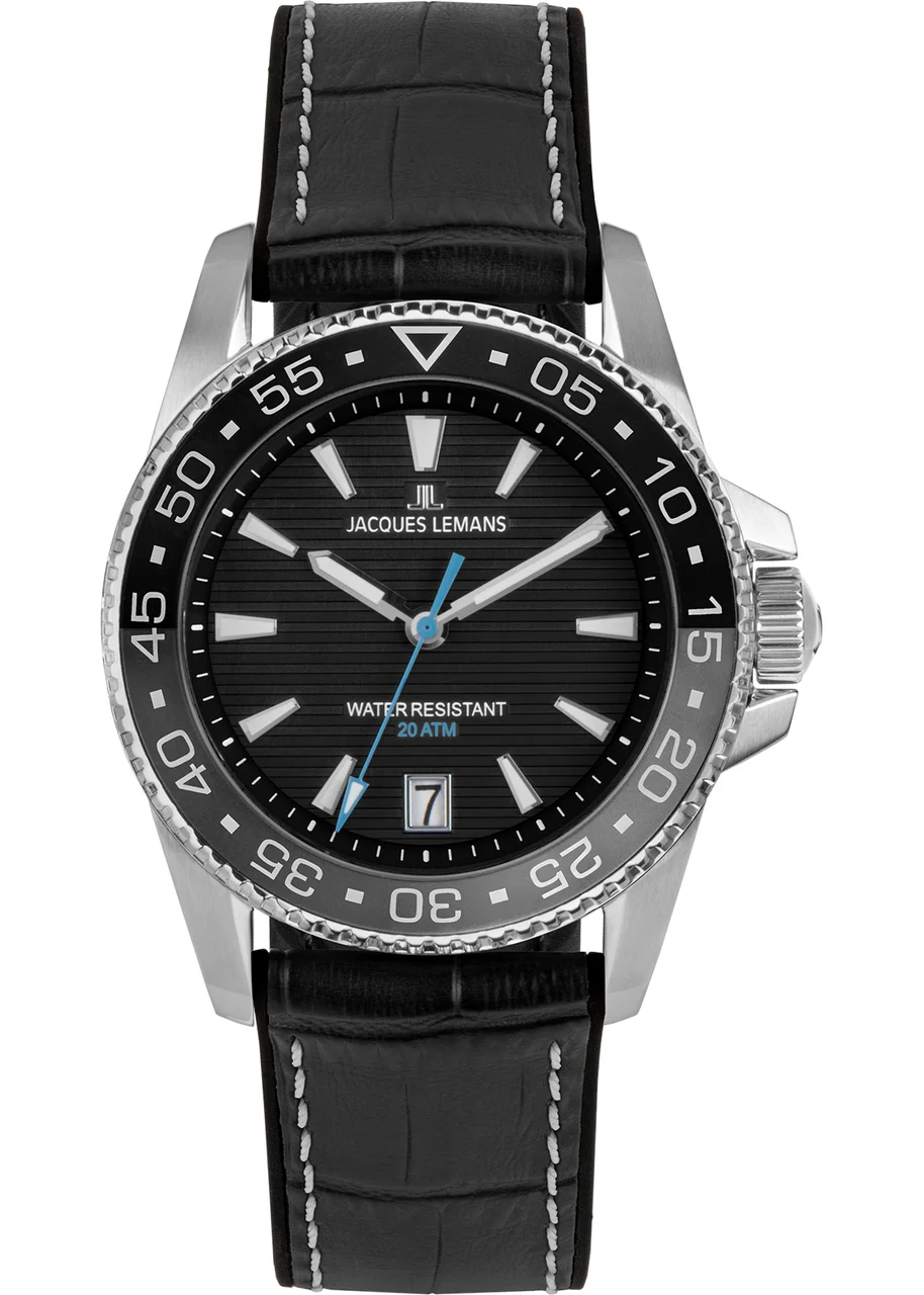 Jacques Lemans Liverpool Diver 1-2205A 41 mm kol saati