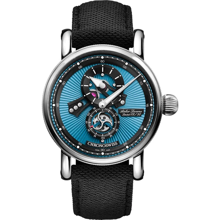 ChronoSwiss Open Gear CH-8753.1-LBBK 35 mm kol saati
