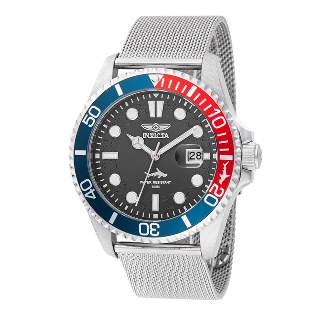 Invicta Pro Diver Curve Watch - 43mm. Steel (47176) kol saati