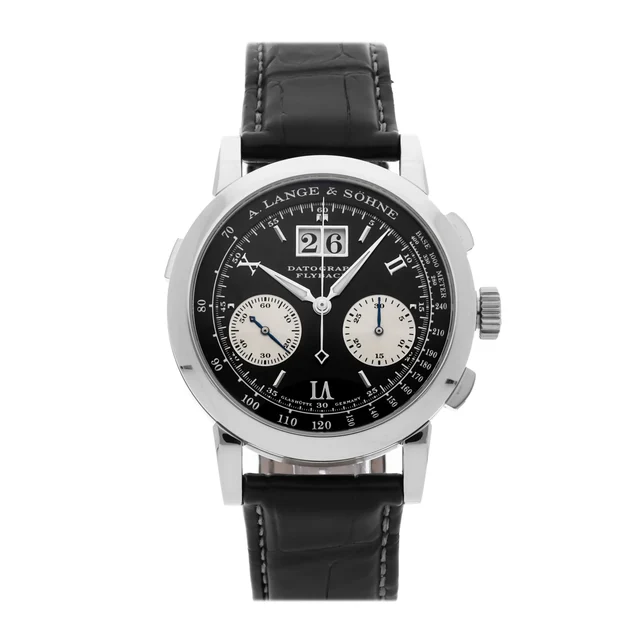A. Lange & Sohne Lange & Söhne Datograph 403.035 39MM Platinum Black Dial A. Lange & Söhne