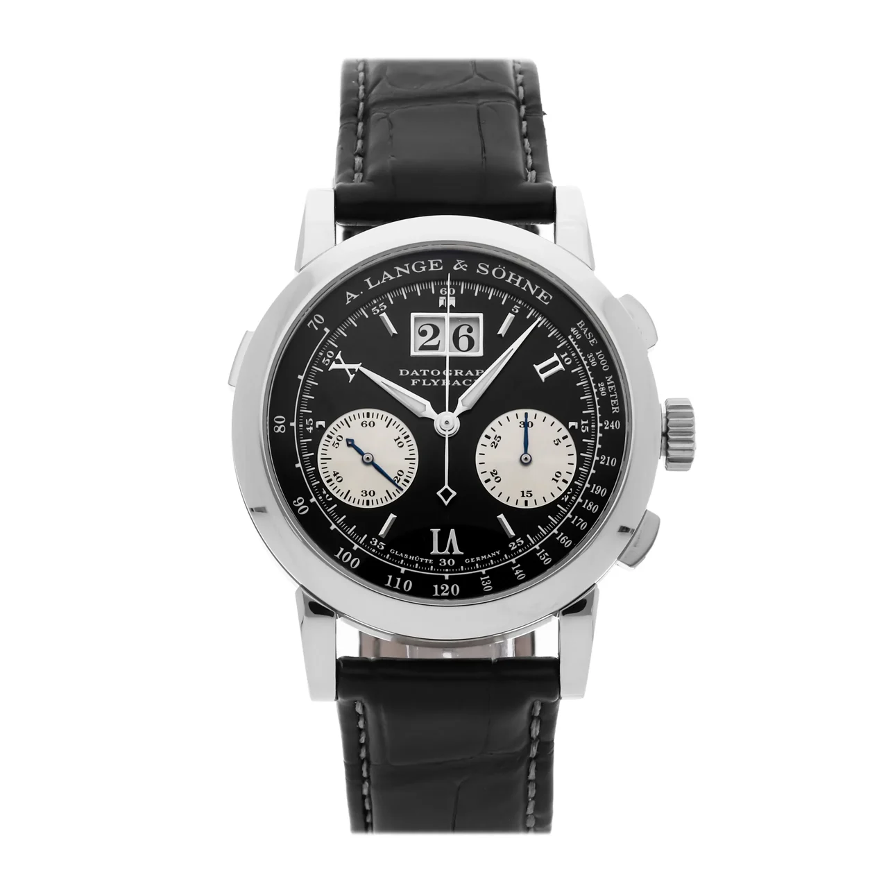 A. Lange & Sohne Lange & Söhne Datograph 403.035 39MM Platinum Black Dial A. Lange & Söhne Datograph 403.035 39MM Platinum Black Dial 39 mm kol saati