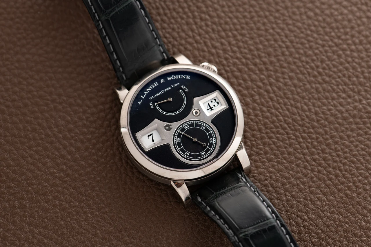 A. Lange & Sohne Zeitwerk 40991587 42 mm kol saati