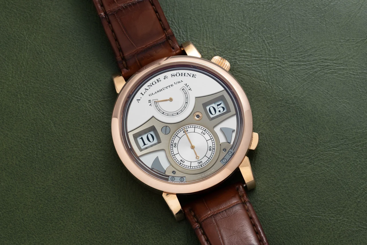 A. Lange & Sohne Zeitwerk 40991851 44 mm kol saati