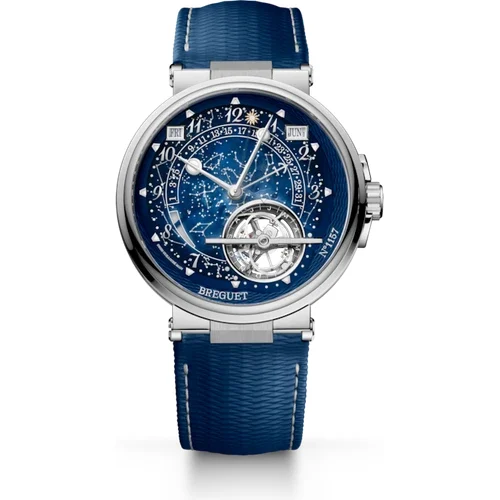 Breguet Marine Tourbillon Equation Marchante 5887 5887PT/YS/5WVSL kol saati