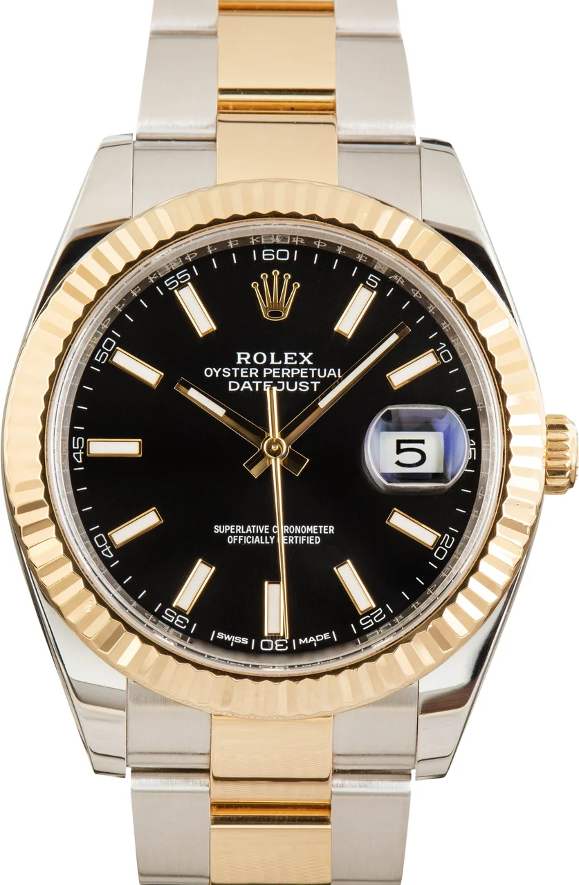 Rolex Datejust 41 Ref 126333 Black Dial 126333BKSO 41 mm kol saati
