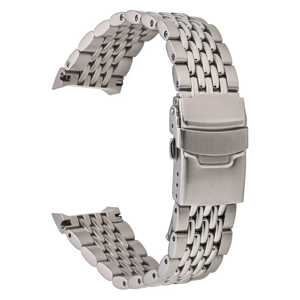 Islander Beads of Rice Solid-Link Watch Bracelet for Casio Duro #BRAC-142 kol saati
