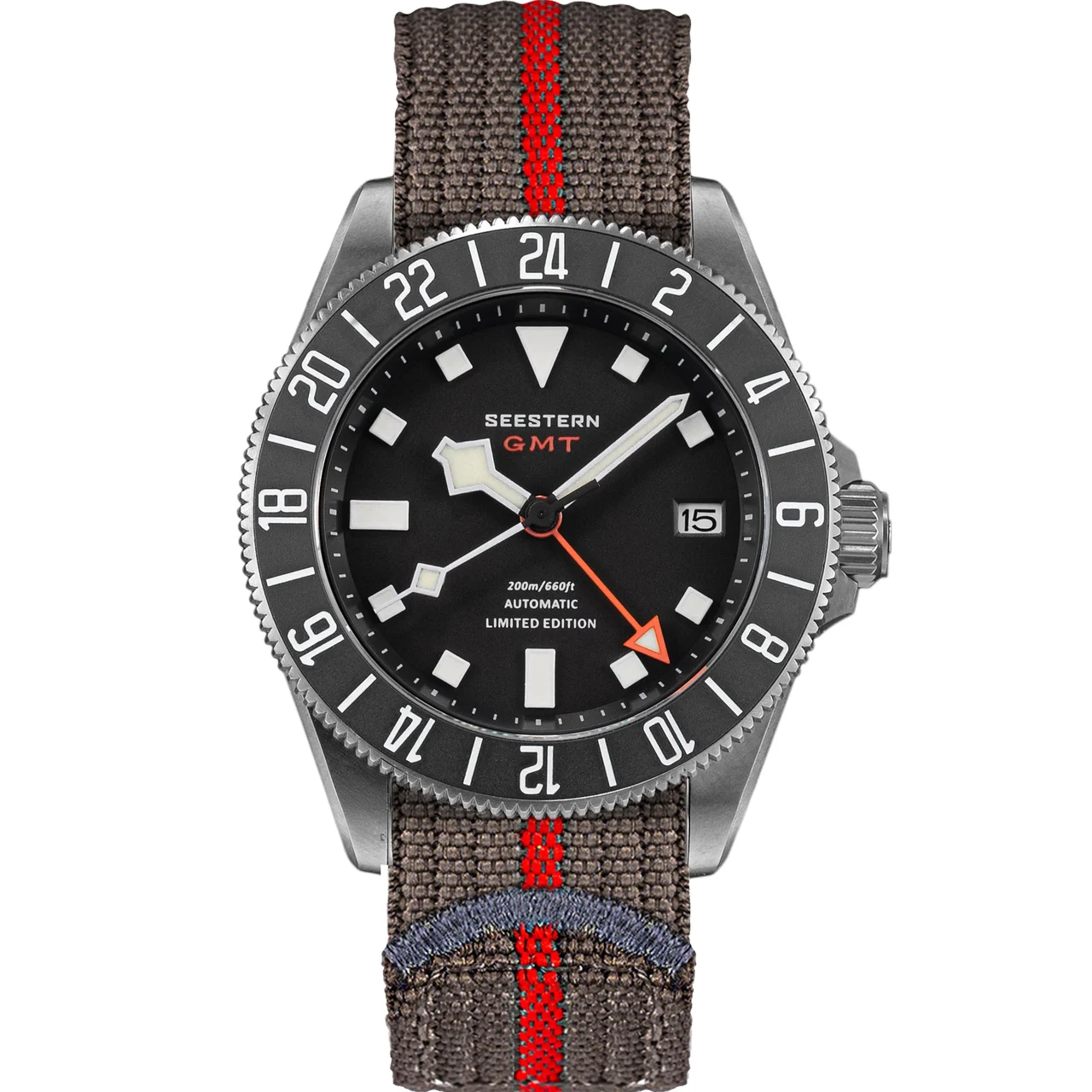 Sugess Sugess 462 藍 藍尼龍 39 mm kol saati