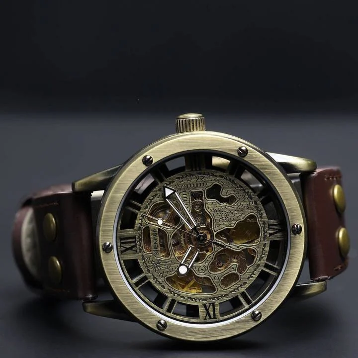 Matt Arend Perennial Skeleton Chronomaster MA 412 PERENNIAL SKELETON CHRONOMASTER 42 mm kol saati