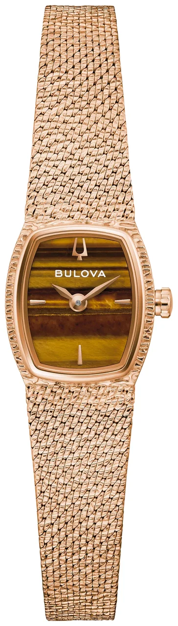 Bulova Goddess of Time - Tiger's Eye 97L185 17 mm kol saati