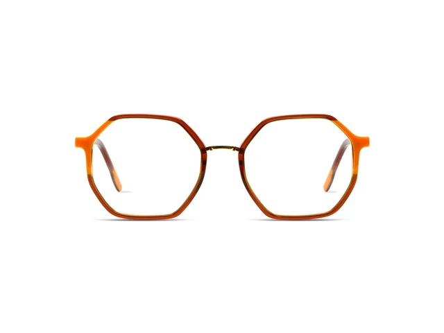 Komono Idris Neon Orange Copper White Gold KOM-O3106 kol saati
