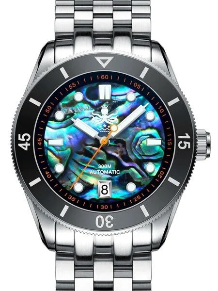 Phoibos Wave Master 300-Meter Automatic Dive Watch with AR Sapphire Crystal #PY010E kol sa