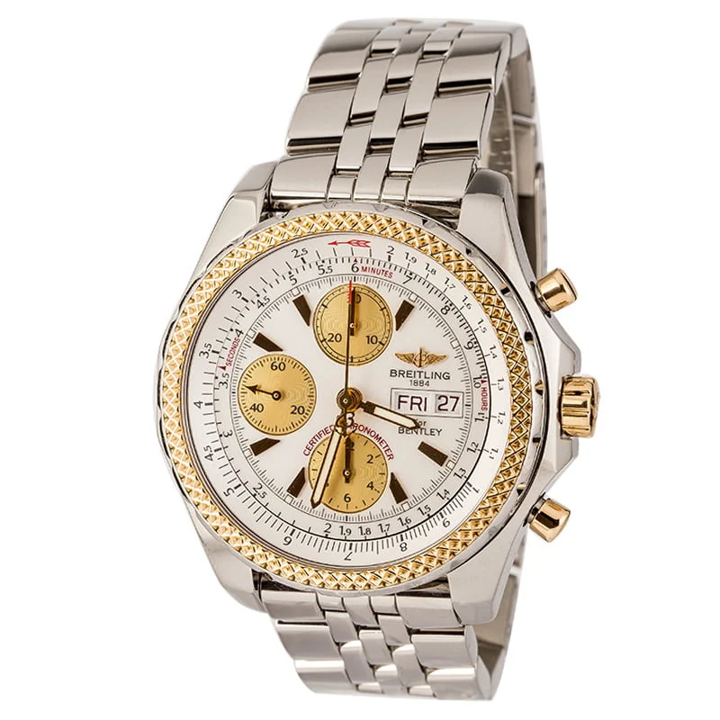 Breitling for Bentley D13362 Steel & Gold 44 mm kol saati