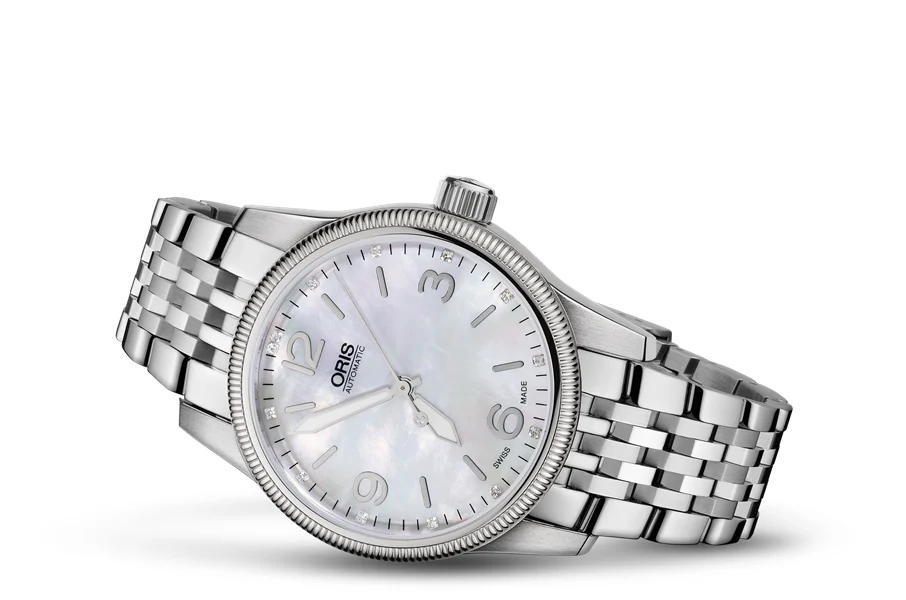Oris Big Crown Diamonds 01 733 7649 4066-07 8 19 76 38 mm kol saati