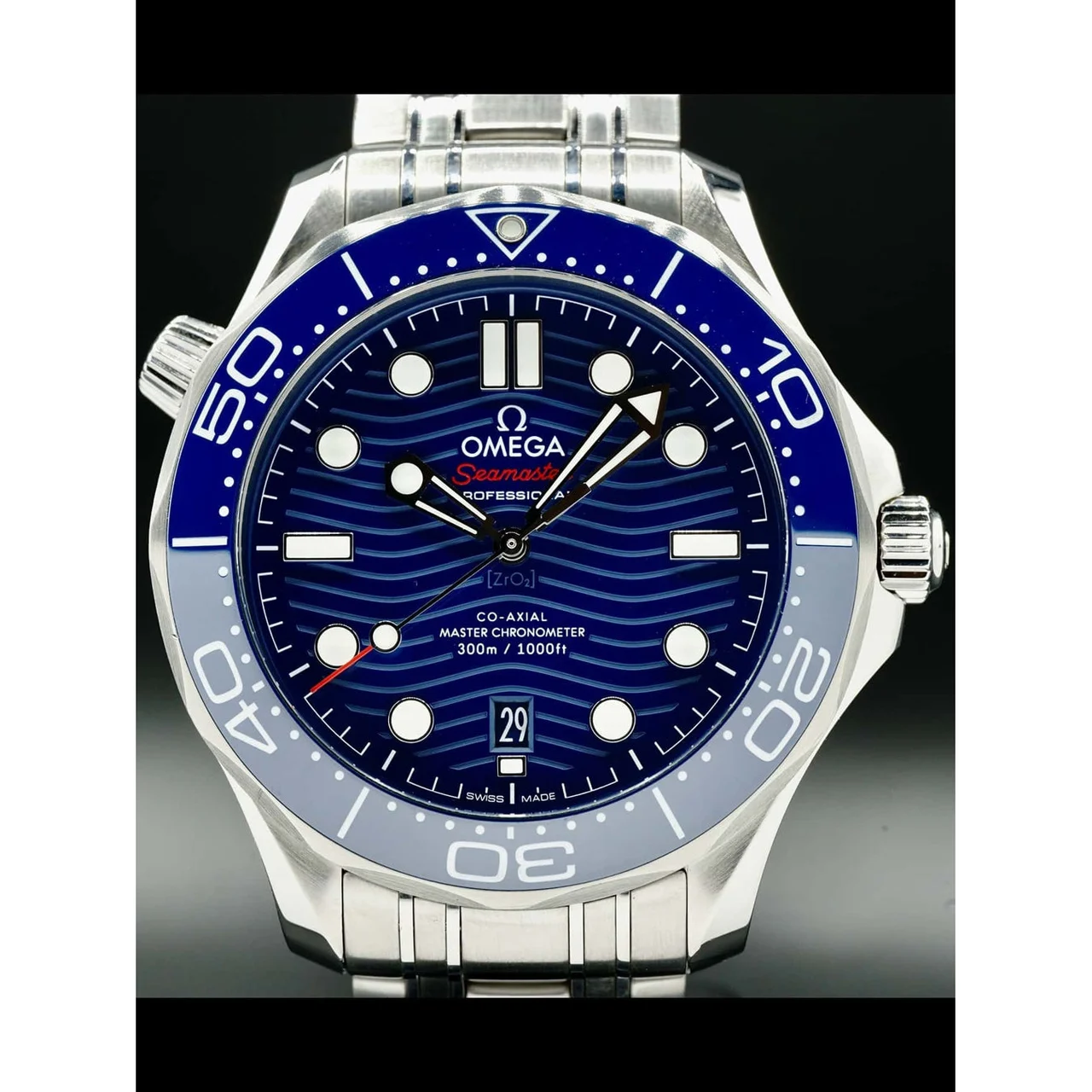 OMEGA Seamaster Diver 300M Co-Axial Master Chronometer on Bracelet 210.30.42.20.03.001 210000032723 42 mm kol saati