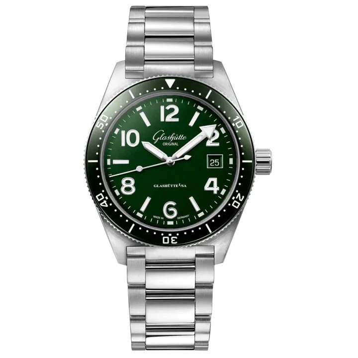 Glashutte Original SeaQ 1-39-11-13-83-70 40 mm kol saati