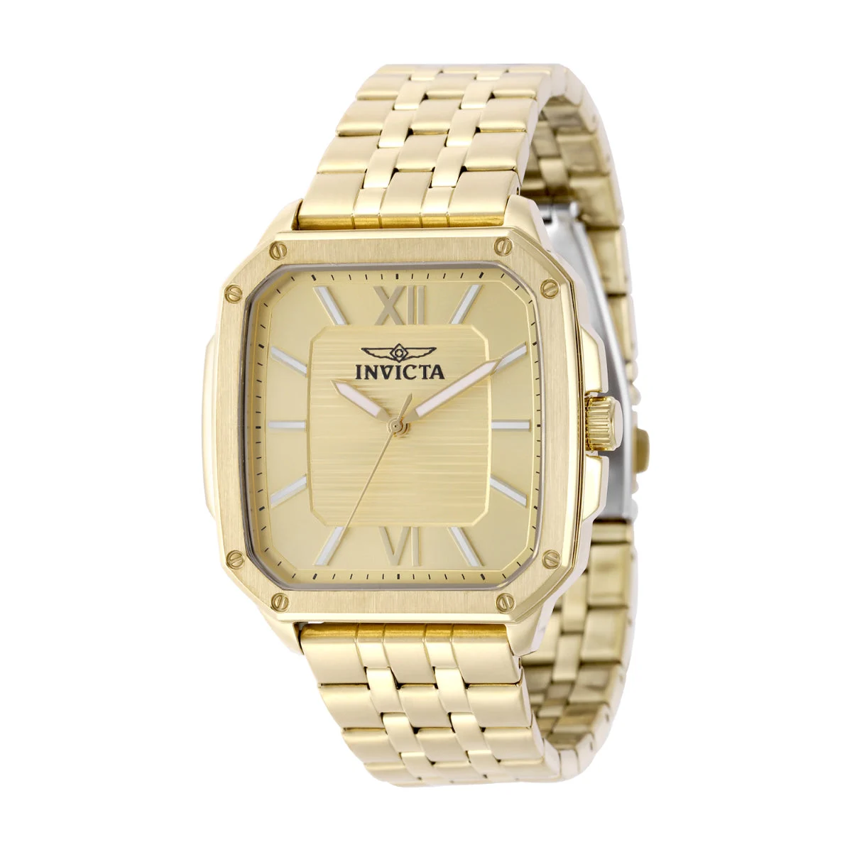 Invicta Cuadro Watch - 39mm. Gold (50358) 39 mm kol saati