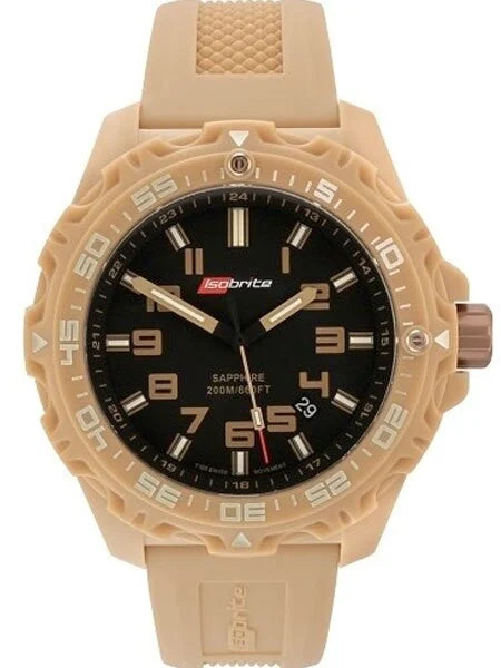 Armourlite Isobrite Tan Valor Watch with T-100 Tritium Illumination and Sapphire Crystal #