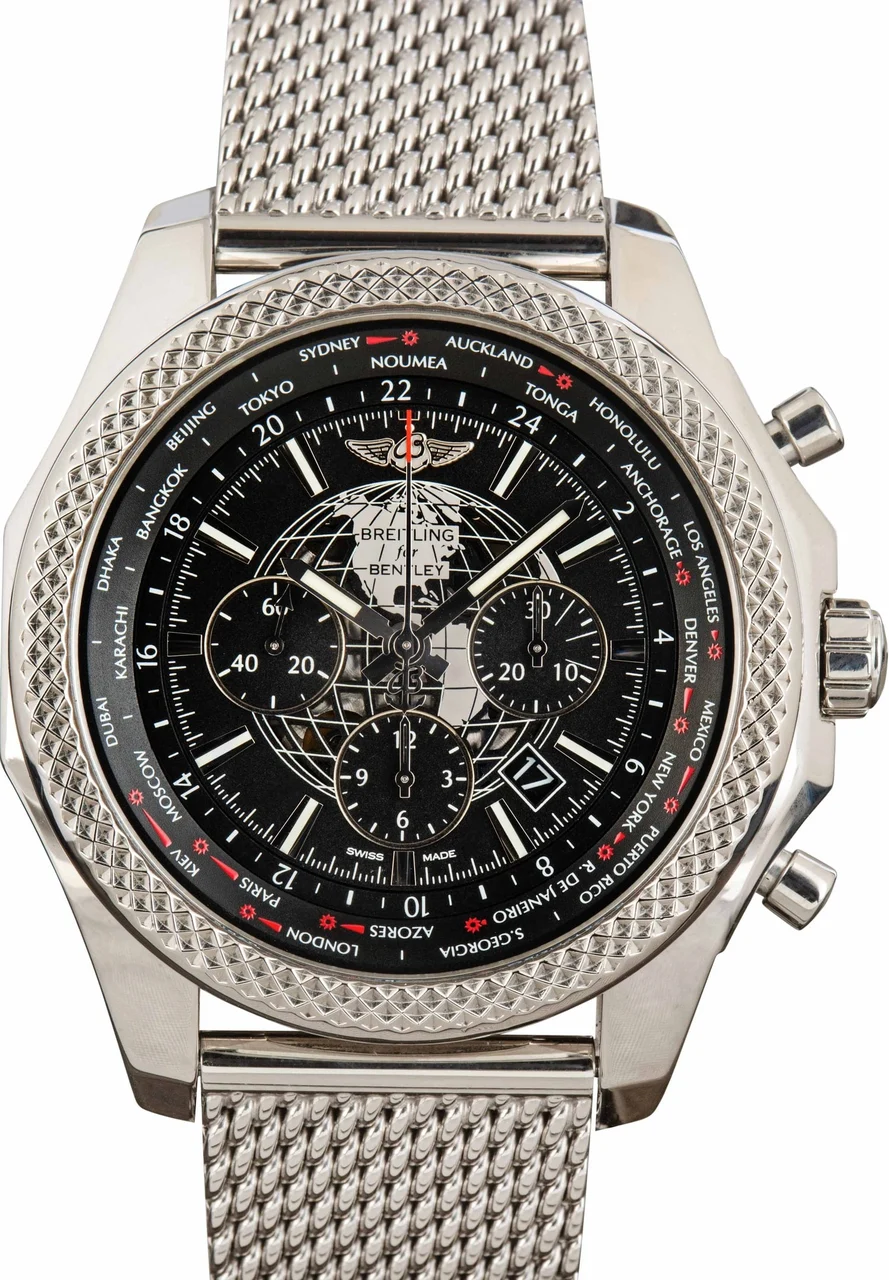 Breitling Bentley B05 Unitime Black Dial AB0521U0/A755 49 mm kol saati