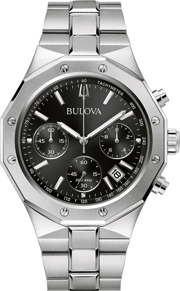 Bulova Precisionist Chronograph 96B410 44 mm kol saati