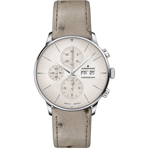 Junghans Meister Chronoscope, English Date 027/4223.03 kol saati