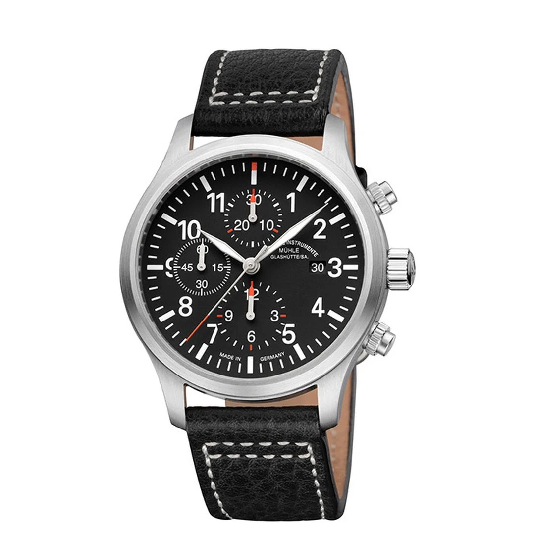 Muhle Glashutte MGPTERRASP1CH37-74-LB 44 mm kol saati